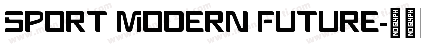 Sport Modern Future字体转换